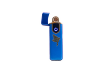 Load image into Gallery viewer, Windproof Lighter Blue J Cones - Blue J Cones
